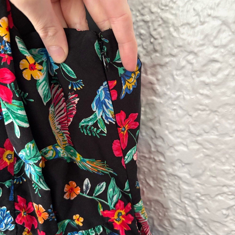 Old Navy Tropical Floral Dress Size XL - Picture 3 of 6